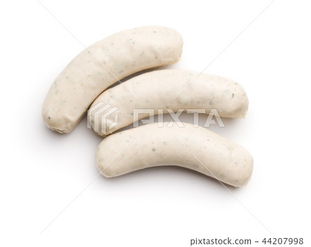 The bavarian weisswurst. 44207998