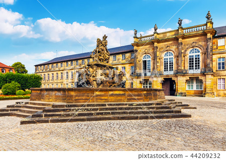 Old Town architecture in Bayreuth, Germany 44209232