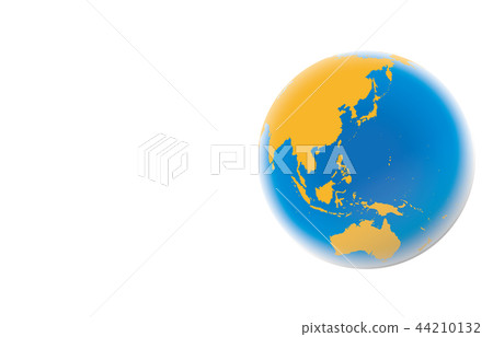 Earth Japan blue orange 44210132