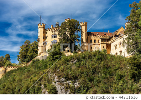 Hohenschwangau Castle - Schwangau Bavaria Germany Hohenschwangau Castle - Schwangau Bavaria Germany 44211616