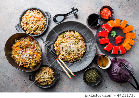Asian food set Asian food set 44211733