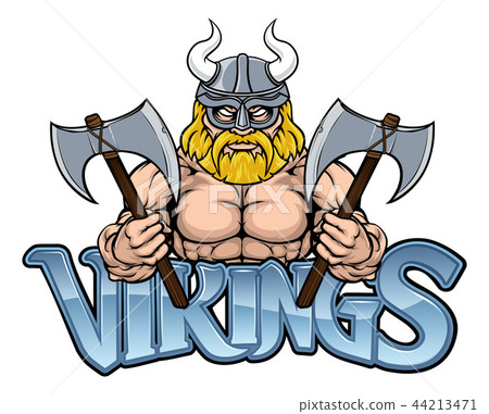Viking Warrior Sports Mascot 44213471