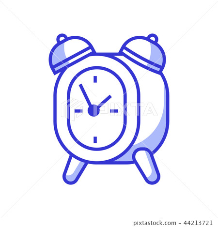 Vintage Twin Bell Alarm Clock Icon Vintage Twin Bell Alarm Clock Icon 44213721