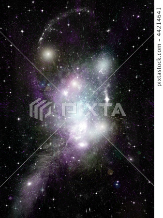 galaxy in a free space 44214641