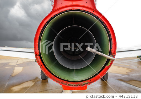 Advanced jet trainer CASA C-101 Aviojet engine rear view 44215118
