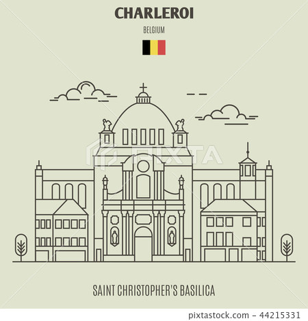 Saint Christopher's Basilica in Charleroi  44215331