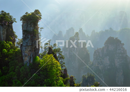Zhangjiajie mountains, China Zhangjiajie mountains, China 44216016