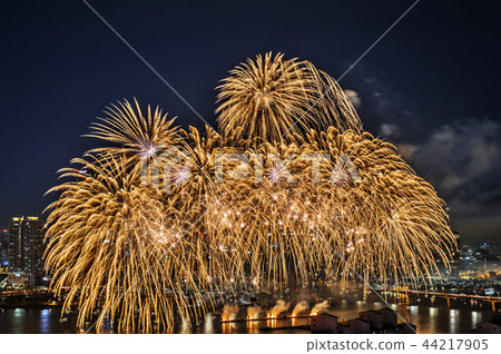 Seoul Fireworks 44217905