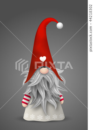 Traditional scandinavian christmas gnome, Tomte 44218302