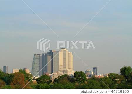 Spring Nagoya city cityscape Spring Nagoya city cityscape 44219190