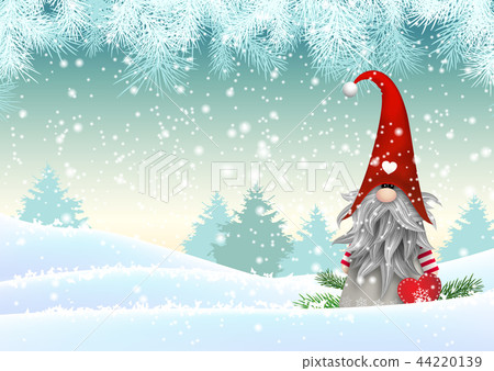 Scandinavian christmas traditional gnome, Tomte Scandinavian christmas traditional gnome, Tomte 44220139