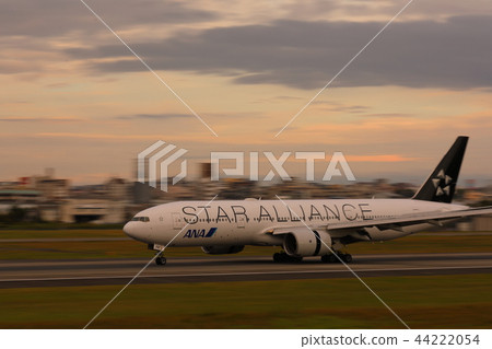 伊丹機場大阪機場大阪國際機場飛機客機 44222054