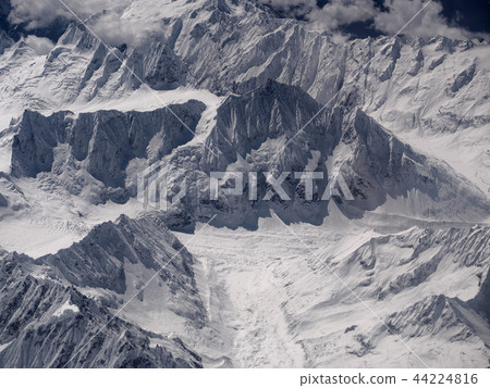 橫斷山脈,西藏,中國/西藏自治區/ Trans中國 橫斷山脈,西藏,中國/西藏自治區/ Trans中國 44224816
