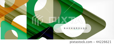 Abstract geometric background. Modern overlapping triangles. Unusual color shapes for your message Abstract geometric background. Modern overlapping triangles. Unusual color shapes for your message 44226621