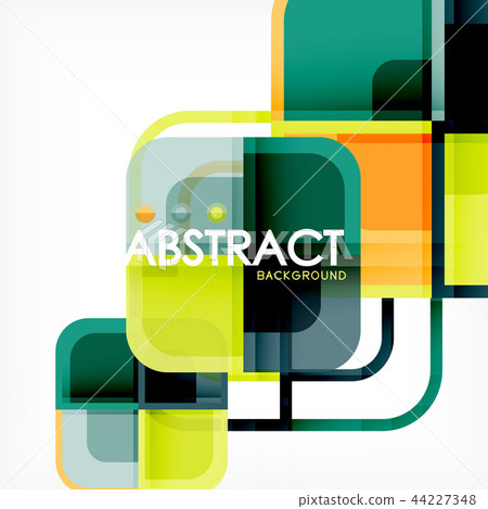 Square geometric abstract background, paper art design for cover design, book template, poster, cd Square geometric abstract background, paper art design for cover design, book template, poster, cd 44227348