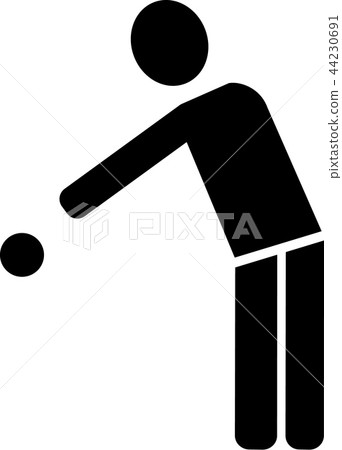 Bocce Pictogram 44230691