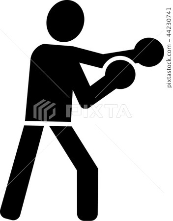 Boxer Man Icon Boxer Man Icon 44230741