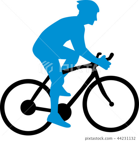 Cyclist Silhouette 44231132