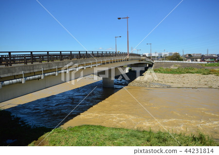 Traces of typhoon Asakawa Hachioji City Traces of typhoon Asakawa Hachioji City 44231814