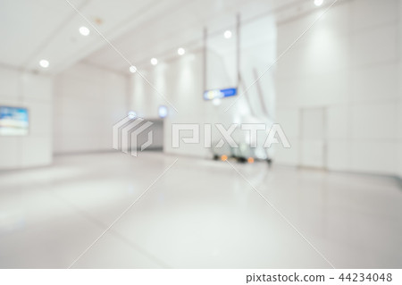 Abstract blur and defocused airport terminal interior Abstract blur and defocused airport terminal interior 44234048