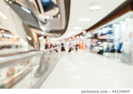 Abstract blur and defocused shopping mall of department store interior 44234097