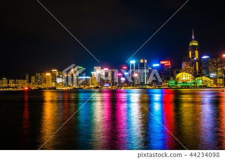 Beautiful architecture building cityscape in hong kong city Beautiful architecture building cityscape in hong kong city 44234098