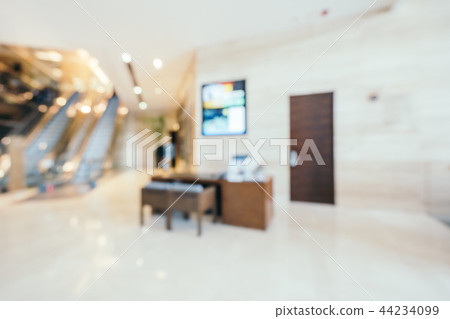 Abstract blur and defocused hotel lobby interior 44234099