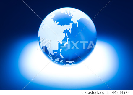 Blue shining Earth Blue shining Earth 44234574