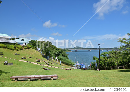 哈馬納湖在夏天 44234691