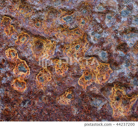 Old rusty metal wall surface 44237200