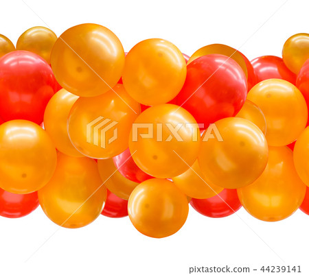 party balloon seamless for line border isolated 44239141