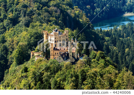 Hohenschwangau Castle - Schwangau Bavaria Germany Hohenschwangau Castle - Schwangau Bavaria Germany 44240006