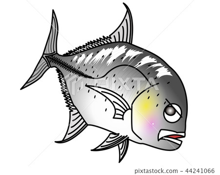 Gourmet of brown horse mackerel [cool swim pose] 44241066