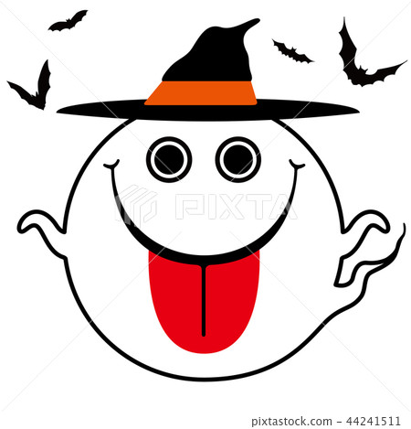 Halloween ghost cartoon that can be used in event flyers 44241511