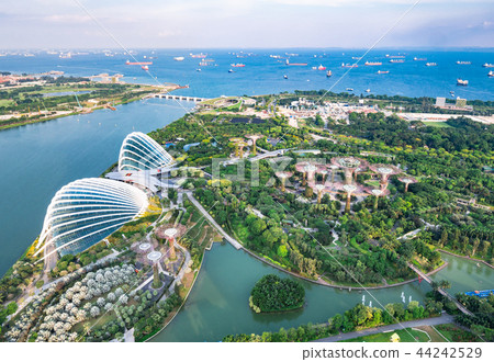 Singapore Gardens by the Bay Full view Singapore Gardens by the Bay Full view 44242529