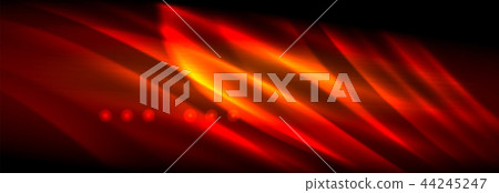 Liquid neon flowing waves, glowing light lines background Liquid neon flowing waves, glowing light lines background 44245247