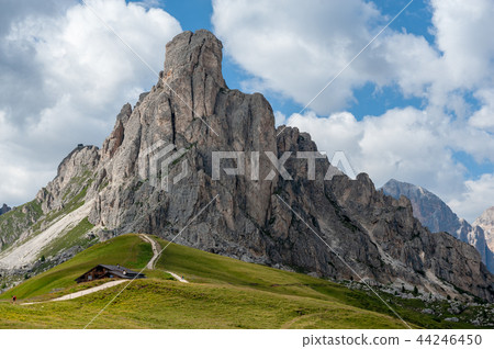 The Passo di Giau, in the Italian Dolomites 44246450