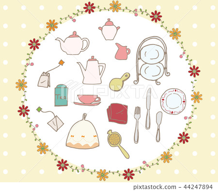 Tea time set 44247894