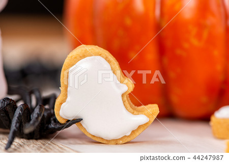 Manseibetsu糖霜Kirimochi注入生產萬聖節餅乾萬聖節餅乾 44247987