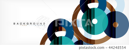 Modern geometrical abstract background 44248554