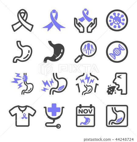 stomach cancer icon 44248724