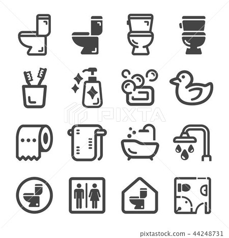 bathroom icon bathroom icon 44248731