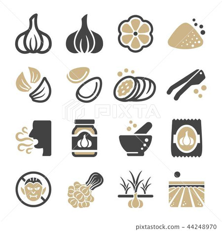 garlic icon garlic icon 44248970