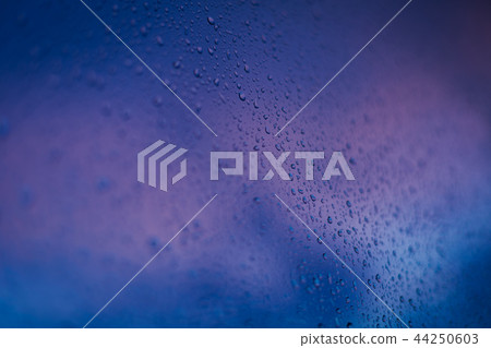 Abstract background, raindrops on window Abstract background, raindrops on window 44250603