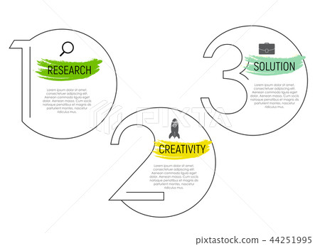Infographic business template Infographic business template 44251995