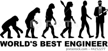 Engineer Evolution - Stock Illustration [44252277] - PIXTA