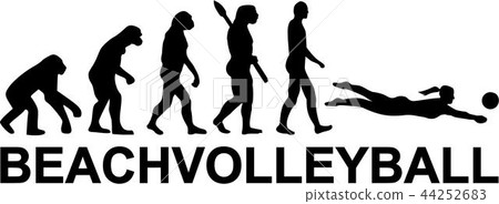 Beachvolleyball Evolution 44252683