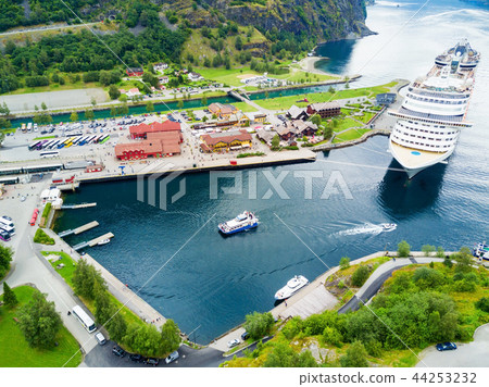 Flam at Sognefjord, Norway Flam at Sognefjord, Norway 44253232