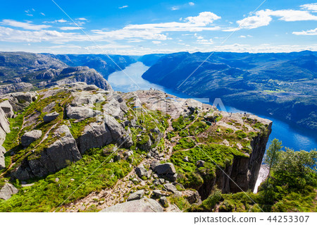 Lysefjord near Preikestolen, Norway Lysefjord near Preikestolen, Norway 44253307