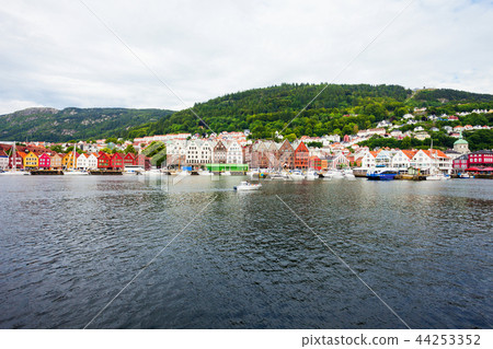 Bryggen dock in Bergen 44253352